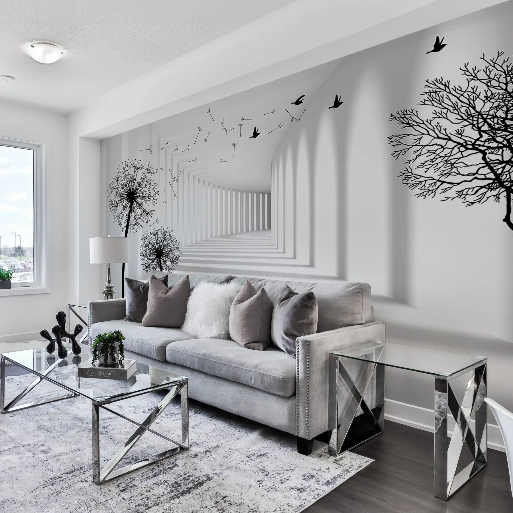 Fototapete Tiefe und Licht u37803d2