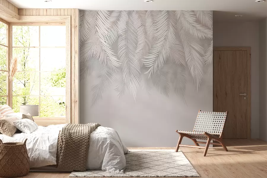 Fototapete Hängende Palmenblätter u48556d1