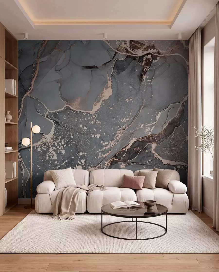 Murale Marbre gris u93578d1