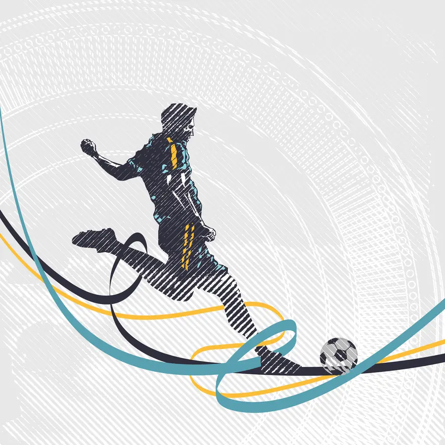 Fototapete Rugby-Sportler-Poster u99448